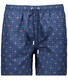 Ragman Floral Tiles Abstract Fantasy Swim Short Blauw-Multi