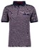 Ragman Jacquard Polo Mercerized Cotton Fine Structure Polo Mulberry