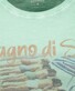 Ragman Jersey Bagno Di Sole Graphic T-Shirt Light Green
