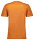 Ragman Jersey Bar Graphic Crew Neck T-Shirt Abrikoos