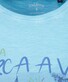 Ragman Jersey Crew Neck Sailboat Graphic T-Shirt Amparo Blue