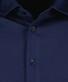 Ragman Jersey Soft Knit Solid Color Kent Collar Overhemd Marine