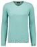 Ragman Knit Pullover V-Neck Ricecorn Look Trui Licht Groen