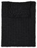 Ragman Knitted Cable Design Rollneck Cotton Cashmere Trui Zwart