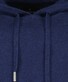 Ragman Knitted Cotton Cashmere Hoodie Drawstring Trui Marine