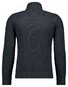 Ragman Knitted Cotton Rollneck Trui Asphalt