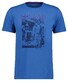 Ragman Legend Graphic Round Neck T-Shirt Royal Blue