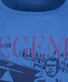 Ragman Legend Graphic Round Neck T-Shirt Royal Blue
