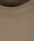 Ragman Long Sleeve Round Neck Cotton T-Shirt Mocca