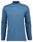 Ragman Long Sleeve Turtle T-Shirt Single Jersey Quality Bluegrey