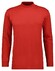 Ragman Long Sleeve Turtle T-Shirt Single Jersey Quality T-Shirt Wine Red