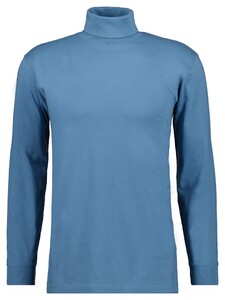 Ragman Long Sleeve Uni Col T-Shirt Single Jersey Blauwgrijs