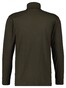 Ragman Long Sleeve Uni Col T-Shirt Single Jersey Donker Khaki