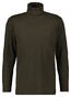 Ragman Long Sleeve Uni Col T-Shirt Single Jersey Donker Khaki