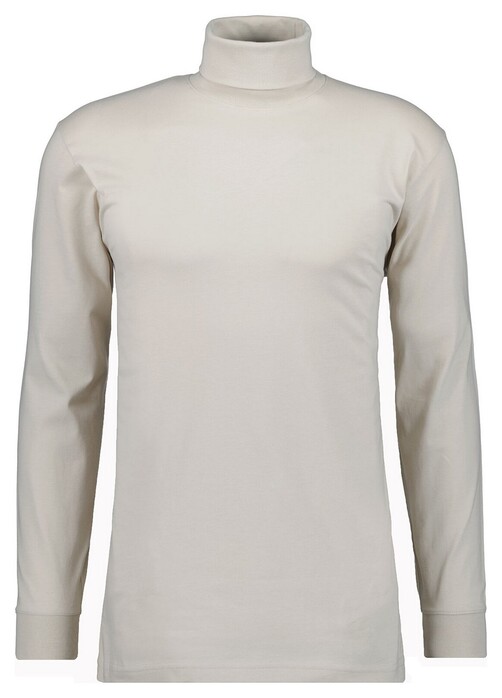 Ragman Long Sleeve Uni Col T-Shirt Single Jersey Licht Beige