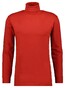 Ragman Long Sleeve Uni Rollneck T-Shirt Single Jersey Dark Wine Red
