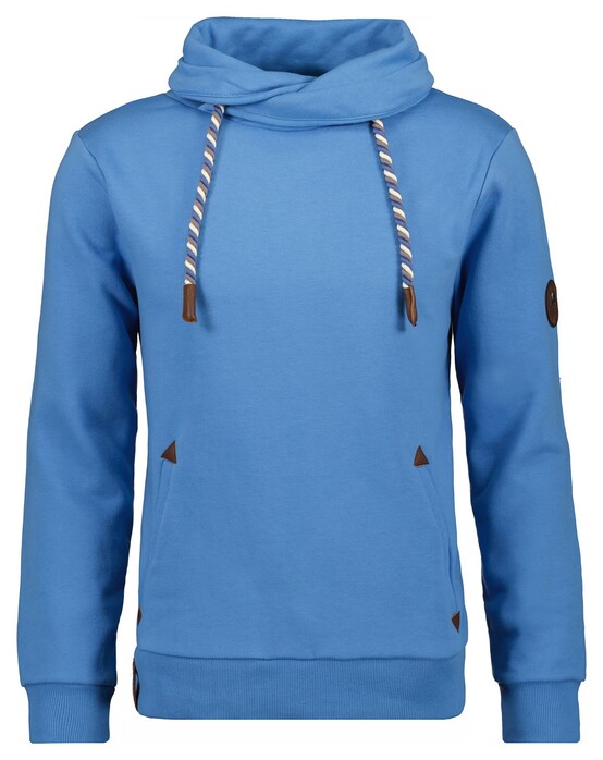 Ragman Maseltov Sweatshirt Trui Duivenblauw