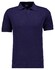 Ragman Melange Resort Collar Short Sleeve Cotton Knit Trui Marine