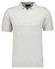 Ragman Melange Resort Collar Short Sleeve Cotton Knit Trui Silver