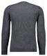 Ragman Mélange Round Neck Merino Cashmere Knit Trui Antraciet