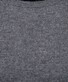 Ragman Mélange Round Neck Merino Cashmere Knit Trui Antraciet
