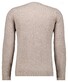 Ragman Mélange Round Neck Merino Cashmere Knit Trui Camel