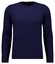 Ragman Mélange Round Neck Merino Cashmere Knit Trui Marine
