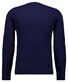Ragman Mélange Round Neck Merino Cashmere Knit Trui Marine