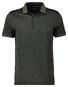 Ragman Mercerized Cotton Fantasy Leaf Pattern Polo Thyme