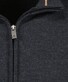 Ragman Merino Wool Knit Cardigan Asphalt