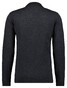 Ragman Merino Wool Knit Cardigan Asphalt