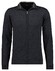 Ragman Merino Wool Knit Cardigan Vest Asphalt