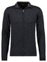 Ragman Merino Wool Knit Cardigan Vest Asphalt