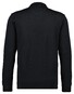 Ragman Merino Wool Knit Cardigan Vest Zwart