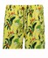 Ragman Multicolor Leaves Floral Pattern Swim Short Geel-Multi