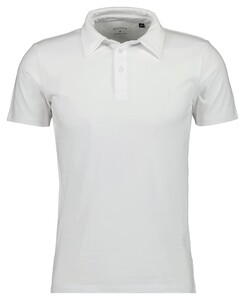 Ragman Pima Cotton Stretch Uni Color Body Fir Polo Wit