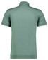 Ragman Pima Cotton Uni Color Polo Bottom Rib Groen