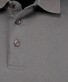 Ragman Pima Cotton Uni Color Polo Bottom Rib Leisteen
