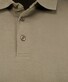 Ragman Pima Cotton Uni Color Polo Bottom Rib Mocca