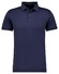 Ragman Pima Cotton Uni Color Polo Bottom Rib Polo Donker Blauw