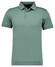 Ragman Pima Cotton Uni Color Polo Bottom Rib Polo Groen