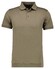 Ragman Pima Cotton Uni Color Polo Bottom Rib Polo Mocca