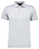 Ragman Pima Cotton Uni Color Polo Bottom Rib Polo Silver