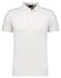 Ragman Pima Cotton Uni Color Polo Bottom Rib Polo Wit
