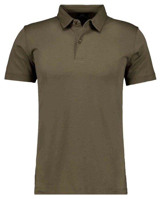 Ragman Pima Cotton Uni Polo Mocca