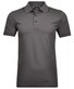 Ragman Piqué Poloshirt Uni No Logo Leisteen