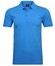 Ragman Piqué Poloshirt Uni No Logo Polo Blauwgrijs