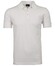 Ragman Piqué Poloshirt Uni No Logo Polo Wit