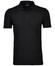 Ragman Piqué Poloshirt Uni No Logo Polo Zwart