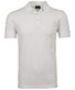 Ragman Piqué Poloshirt Uni No Logo Wit